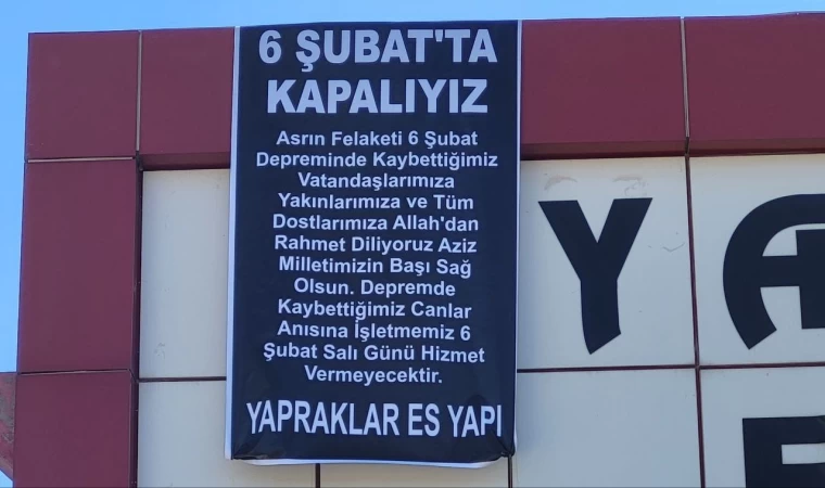 6 Şubat’ta fabrikaların makinelerinden ses gelmeyecek