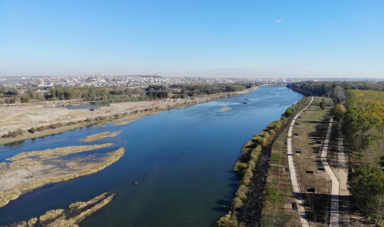 Meriç Nehri'nde kuraklık alarmı: