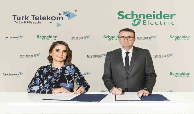 Türk Telekom ve Schneider Electric’den endüstriyel otomasyon anlaşması