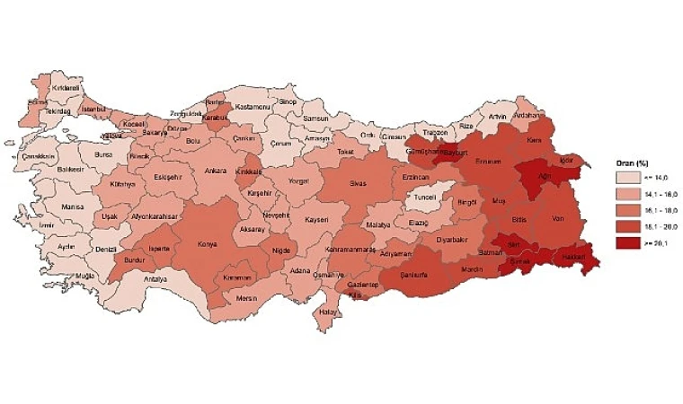 Türkiye nüfusunun %15,1’ini genç nüfus