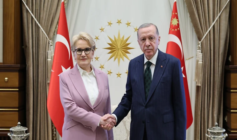 Erdoğan, Akşener ile görüştü