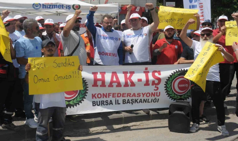 Yalova Belediyesi’nde greve gidildi