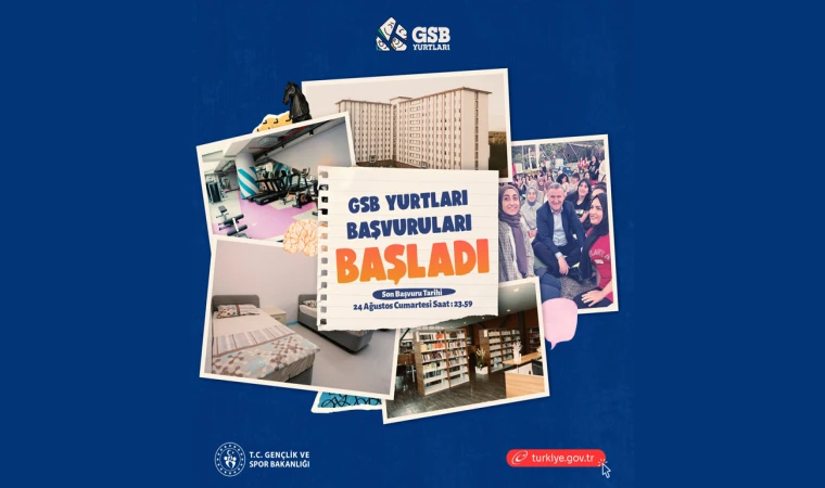 Yurt başvuruları başladı