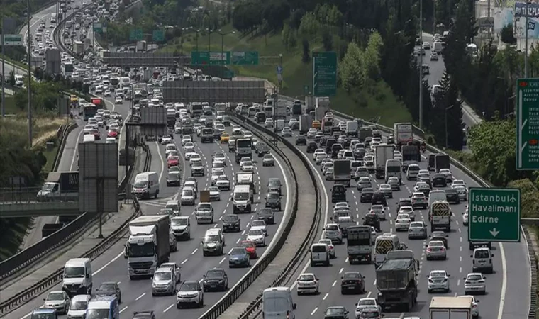 30 milyonu aşkın araç trafikte