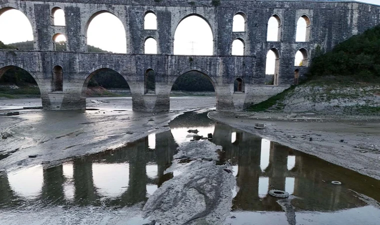 Alibey Barajı en kurak dönemini geçiriyor