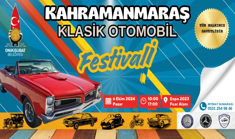 Klasik Otomobil Festivali için geri sayım başladı!