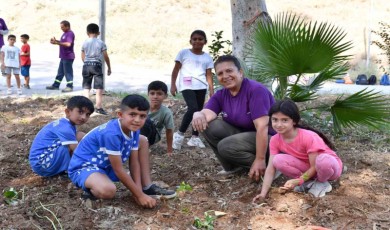 Mersin’de çocuklar ’Tarım Farkındalık Atölyeleri’ne katıldı