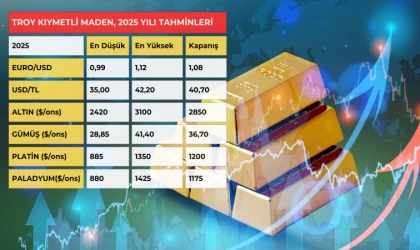 Altın 3 bin doları, gümüş 40 doları aşacak