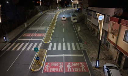 Andırın’da 3 Cadde 22 Milyonluk Yatırımla Tamamen Yenilendi